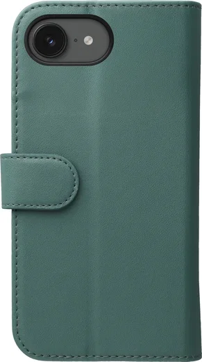Rosso Element Modern Apple iPhone 17e / 16e Hoesje Book Case Wallet Licht Groen afbeelding 4