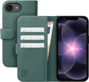 Rosso Element Modern Apple iPhone 17e / 16e Hoesje Book Case Wallet Licht Groen