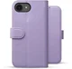 Rosso Element Modern Apple iPhone 17e / 16e Hoesje Book Case Wallet Paars afbeelding 2