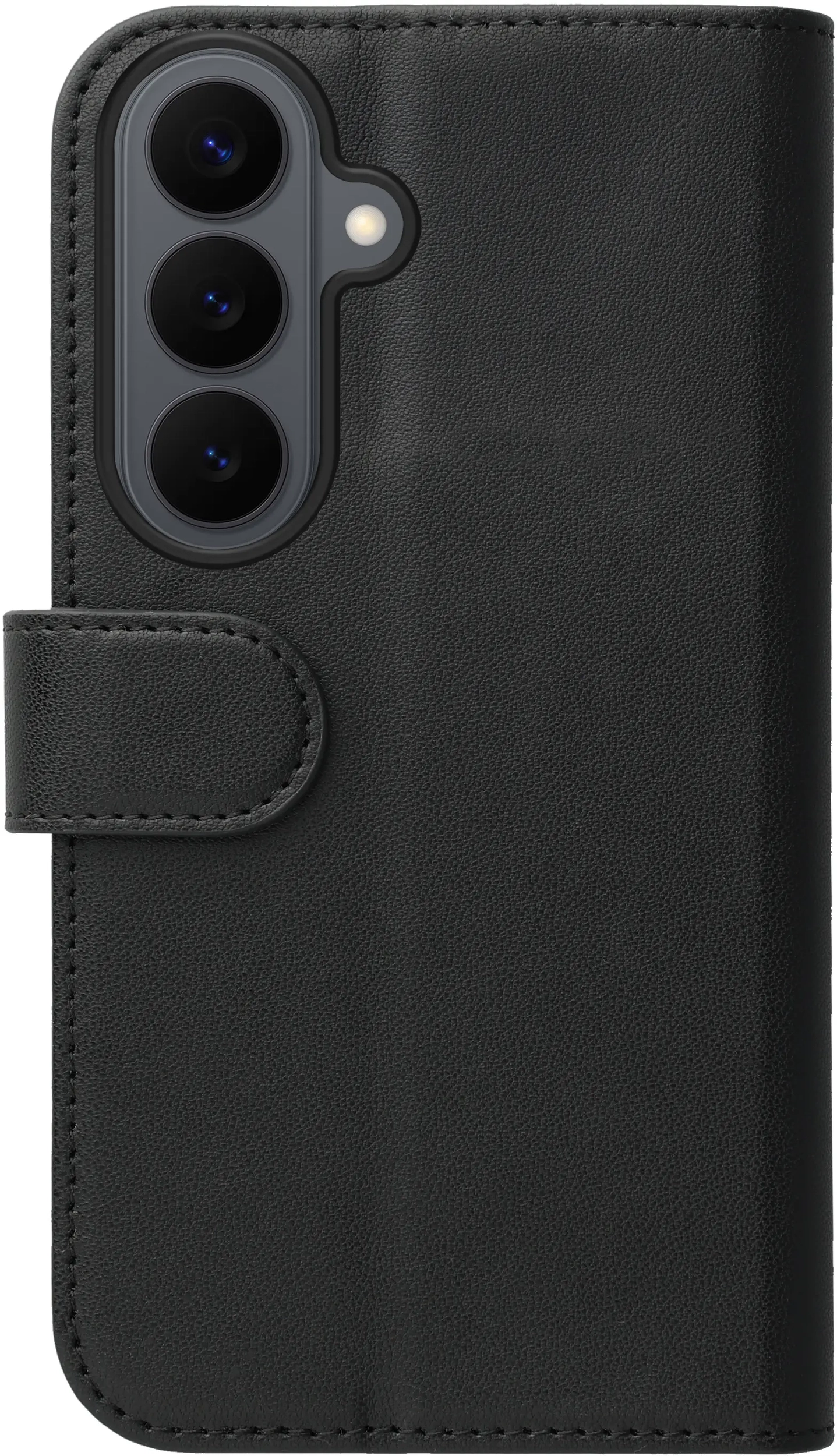Rosso Element Modern Samsung Galaxy S26 Hoesje Book Case Wallet Zwart afbeelding 4