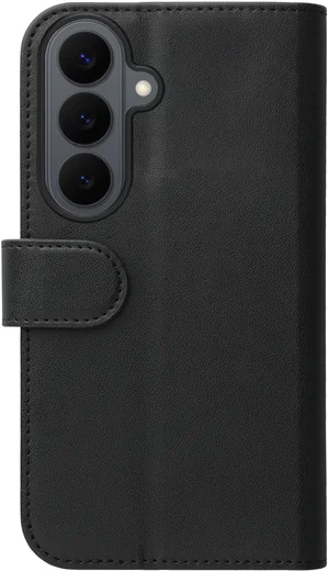 Rosso Element Modern Samsung Galaxy S26 Hoesje Book Case Wallet Zwart afbeelding 4