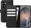Rosso Element Modern Samsung Galaxy S26 Hoesje Book Case Wallet Zwart