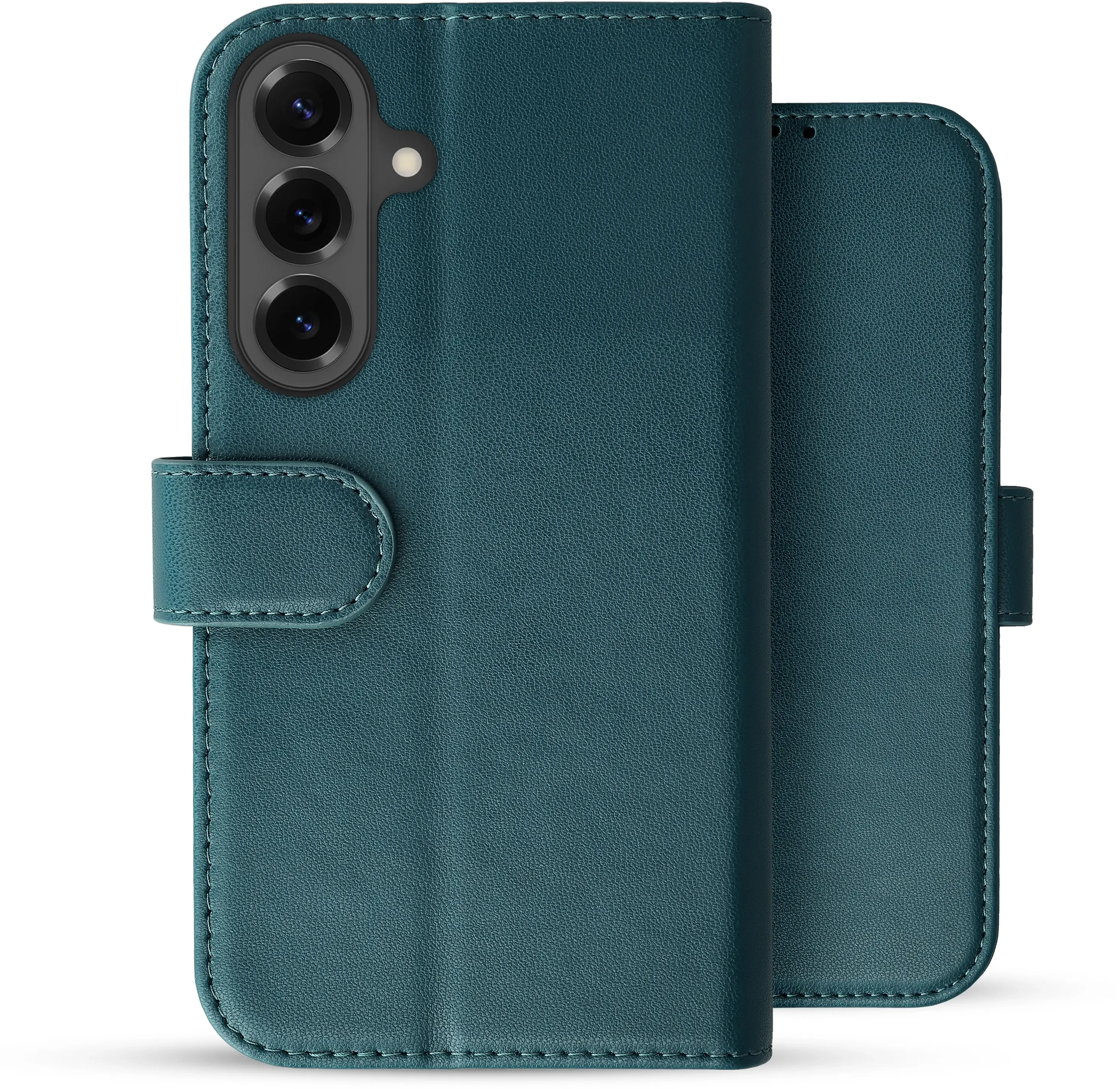 Rosso Element Modern Samsung Galaxy S26 Hoesje Book Case Wallet Groen afbeelding 2
