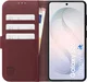 Rosso Element Modern Samsung Galaxy S26 Hoesje Book Case Wallet Burgundy afbeelding 3
