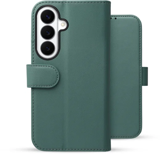 Rosso Element Modern Samsung Galaxy S26 Hoesje Book Case Wallet Licht Groen afbeelding 2