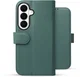 Rosso Element Modern Samsung Galaxy S26 Hoesje Book Case Wallet Licht Groen afbeelding 2