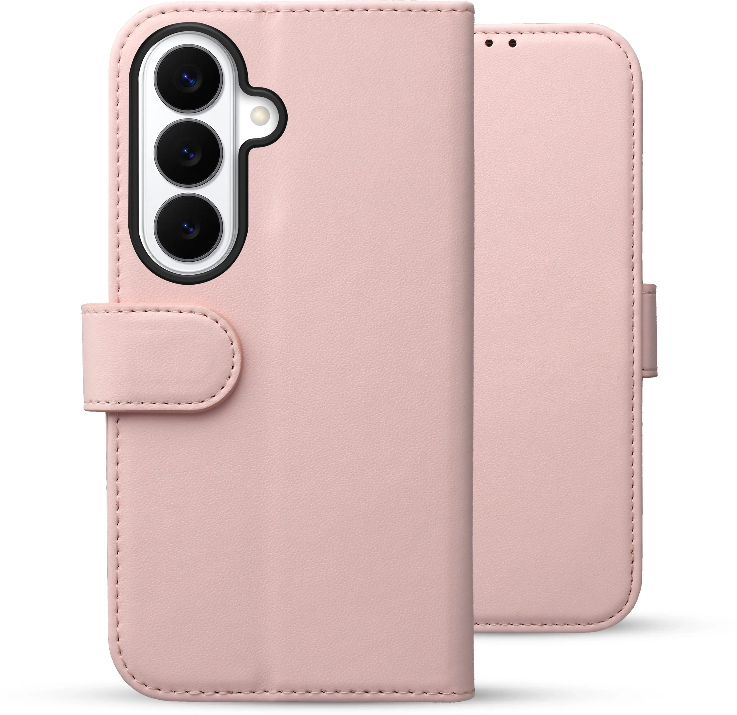 Rosso Element Modern Samsung Galaxy S26 Hoesje Book Case Wallet Roze afbeelding 2