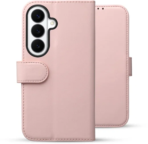Rosso Element Modern Samsung Galaxy S26 Hoesje Book Case Wallet Roze afbeelding 2
