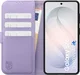 Rosso Element Modern Samsung Galaxy S26 Hoesje Book Case Wallet Paars afbeelding 3
