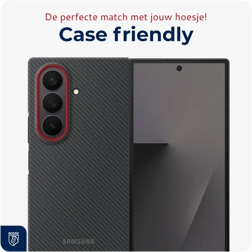 Rosso Samsung Galaxy Z Fold 8 Ultra Camera Lens Protector Transparant afbeelding 6