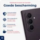 Rosso Samsung Galaxy Z Fold 8 Ultra Camera Frame Protector Zwart afbeelding 2