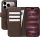 Rosso Element Modern Apple iPhone 18 Pro / 17 Pro Hoesje Book Case Bruin