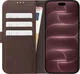 Rosso Element Modern Apple iPhone 18 Pro / 17 Pro Hoesje Book Case Bruin afbeelding 3