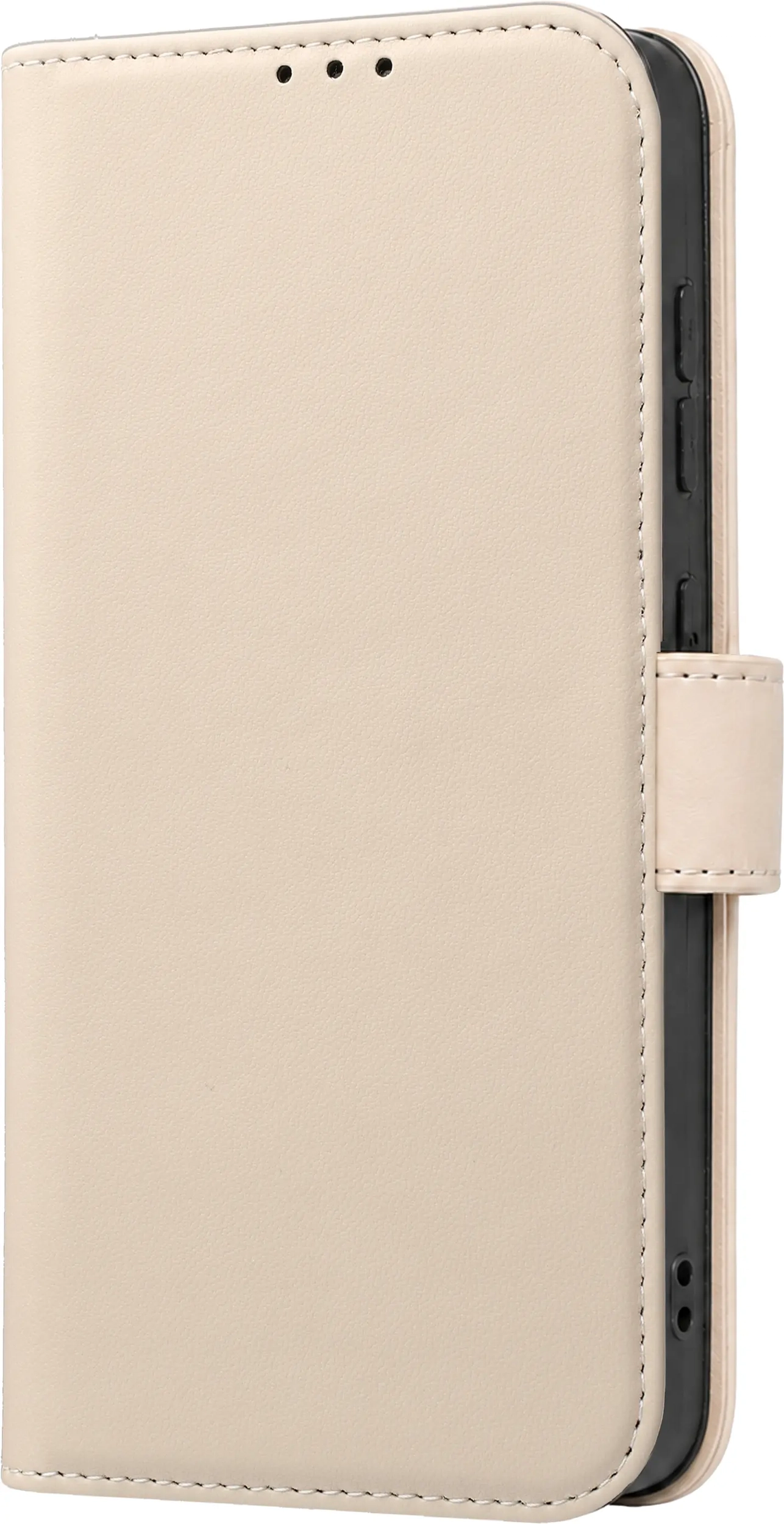 Rosso Element Modern Apple iPhone 18 Pro / 17 Pro Hoesje Book Case Beige afbeelding 5