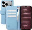 Rosso Element Modern Apple iPhone 18 Pro / 17 Pro Hoesje Book Case Licht Blauw