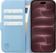 Rosso Element Modern Apple iPhone 18 Pro / 17 Pro Hoesje Book Case Licht Blauw afbeelding 3