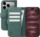 Rosso Element Modern Apple iPhone 18 Pro / 17 Pro Hoesje Book Case Licht Groen