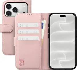Rosso Element Modern Apple iPhone 18 Pro / 17 Pro Hoesje Book Case Roze afbeelding