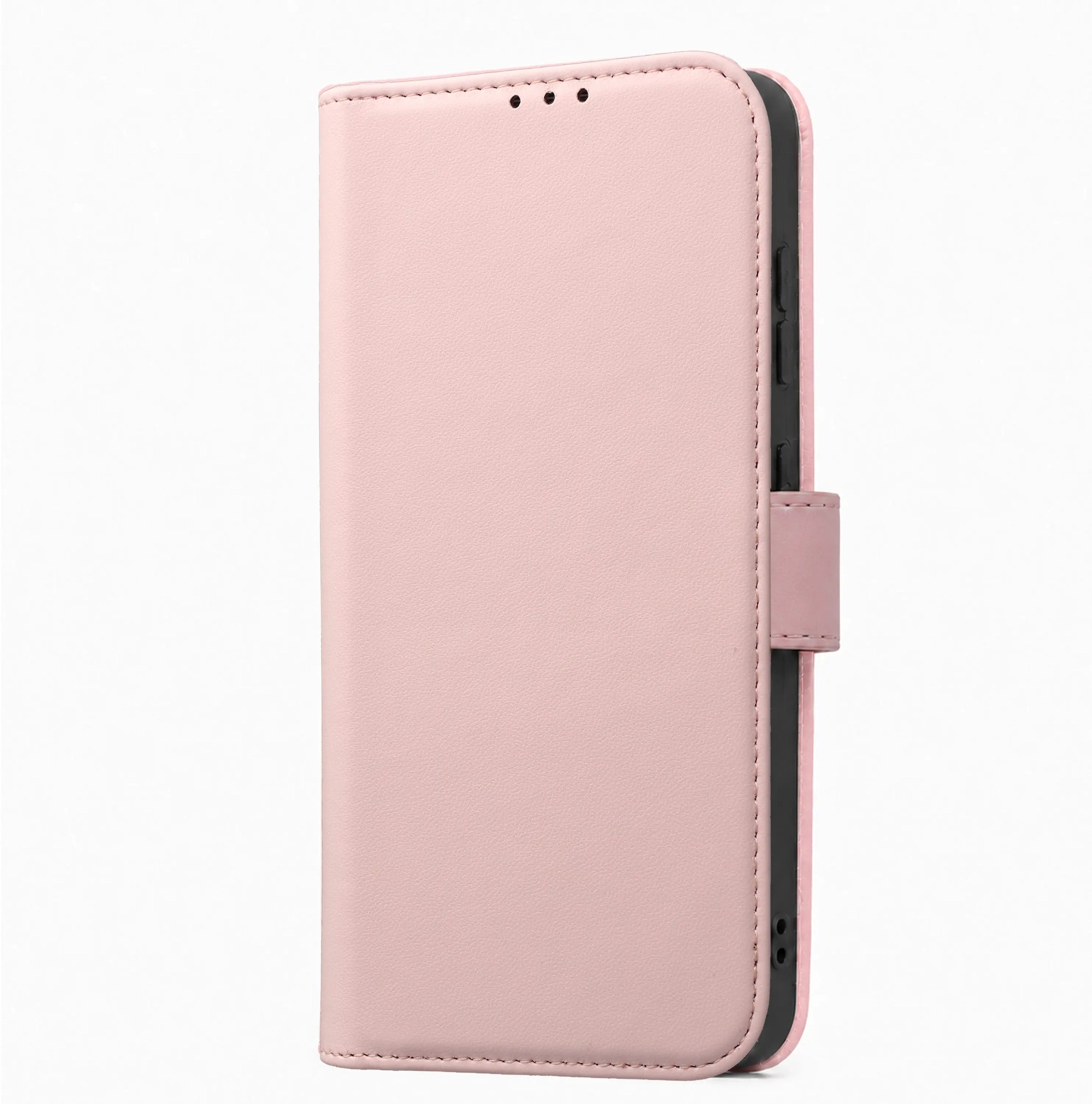 Rosso Element Modern Apple iPhone 18 Pro / 17 Pro Hoesje Book Case Roze afbeelding 5
