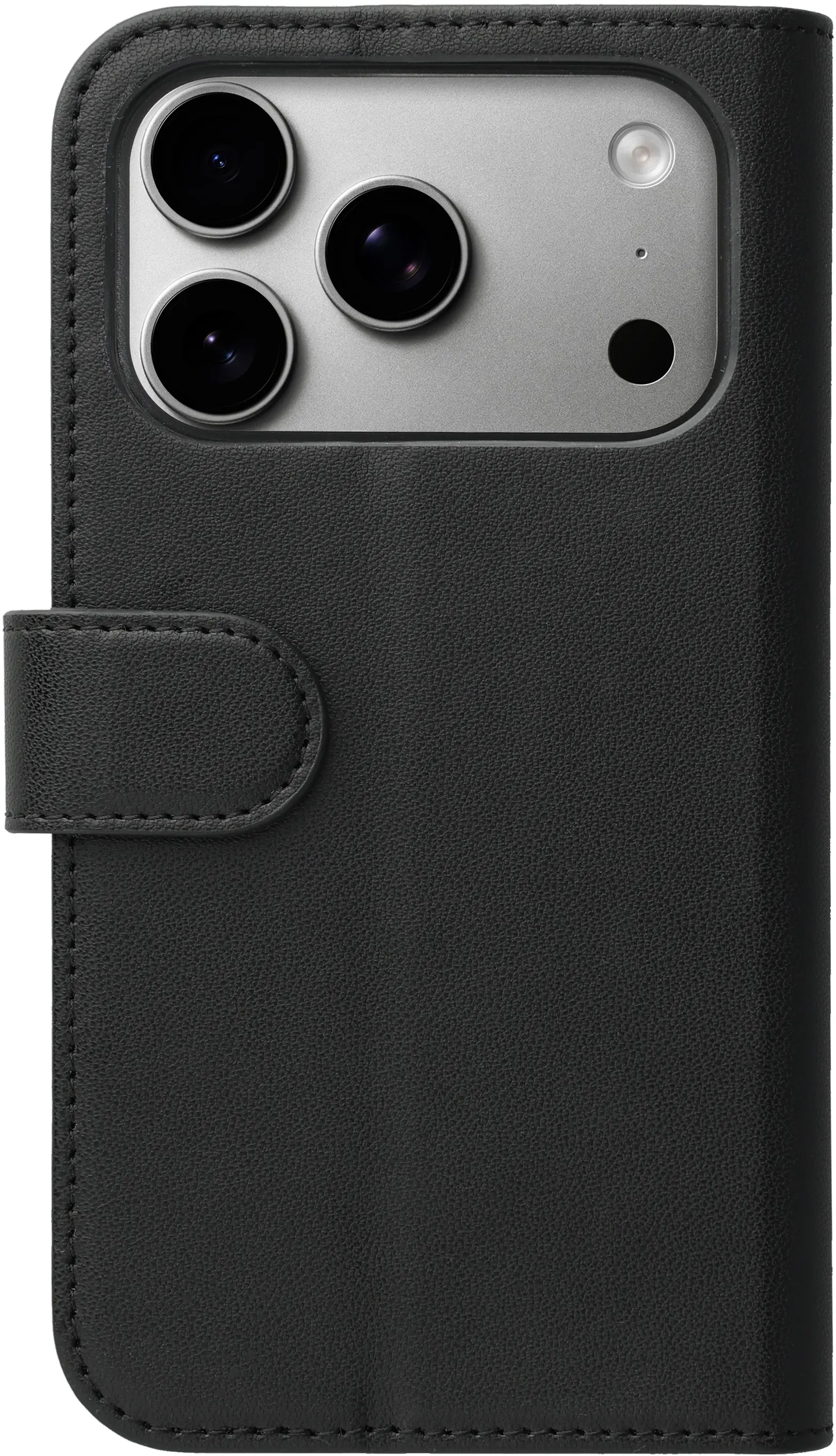 Rosso Element Modern iPhone 18 Pro Max / 17 Pro Max Hoesje Book Case Zwart afbeelding 4