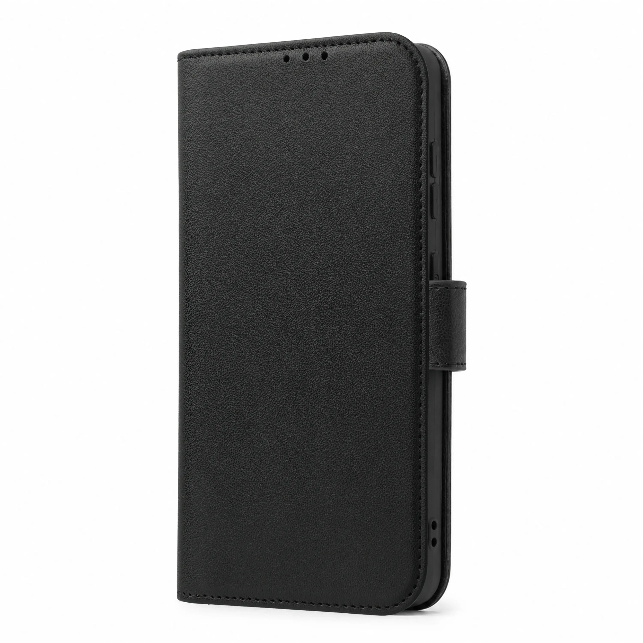 Rosso Element Modern iPhone 18 Pro Max / 17 Pro Max Hoesje Book Case Zwart afbeelding 5