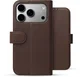 Rosso Element Modern iPhone 18 Pro Max / 17 Pro Max Hoesje Book Case Bruin afbeelding 2