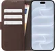 Rosso Element Modern iPhone 18 Pro Max / 17 Pro Max Hoesje Book Case Bruin afbeelding 3