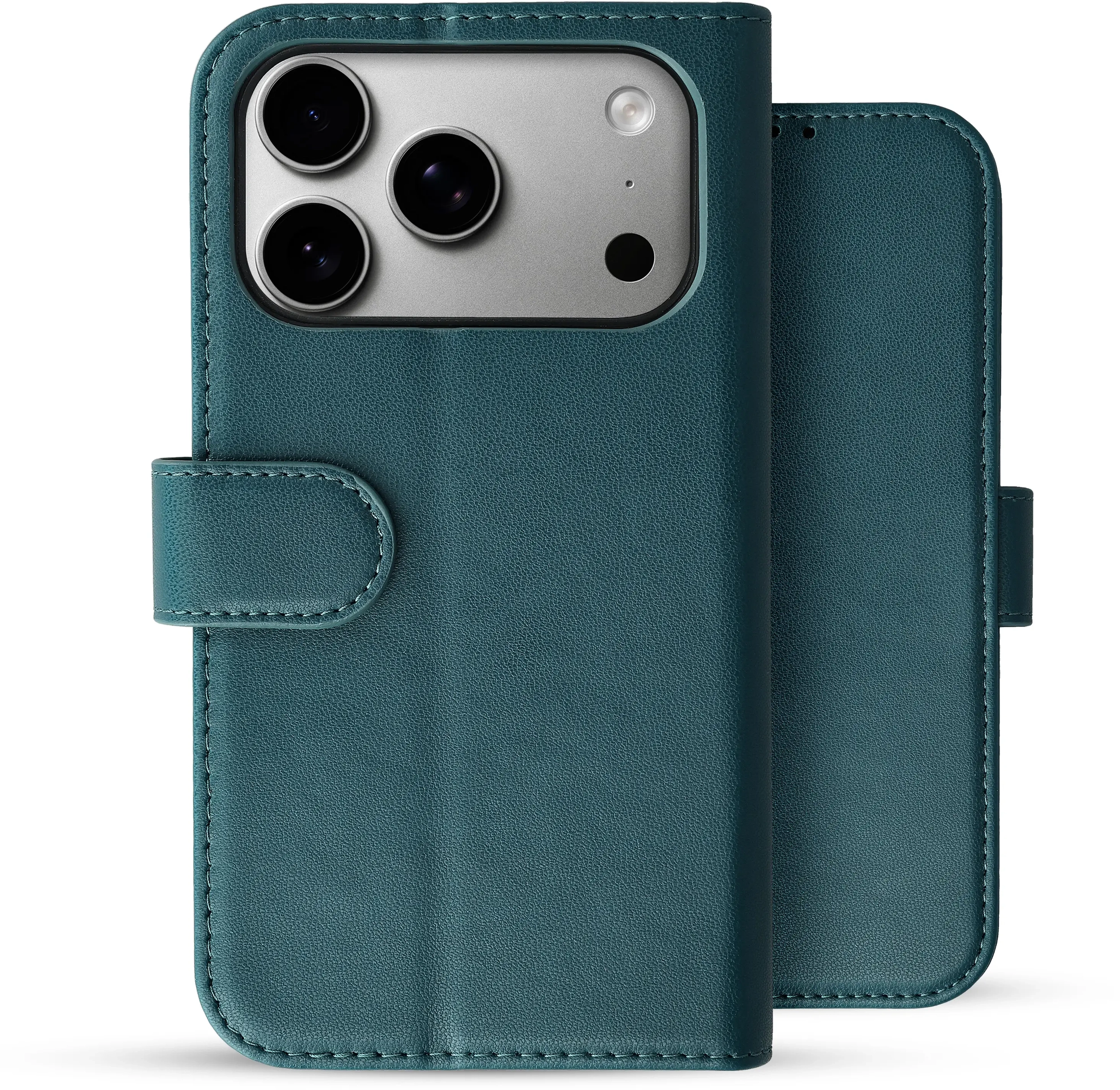 Rosso Element Modern iPhone 18 Pro Max / 17 Pro Max Hoesje Book Case Groen afbeelding 2