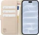 Rosso Element Modern iPhone 18 Pro Max / 17 Pro Max Hoesje Book Case Beige afbeelding 3