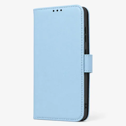 Rosso Element Modern iPhone 18 Pro Max / 17 Pro Max Hoesje Book Case Licht Blauw afbeelding 5