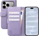 Rosso Element Modern iPhone 18 Pro Max / 17 Pro Max Hoesje Book Case Paars