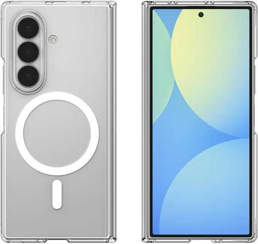 Spigen Air Skin Zero Samsung Galaxy Z Fold 8 Ultra Back Cover MagFit Clear Wit afbeelding 4