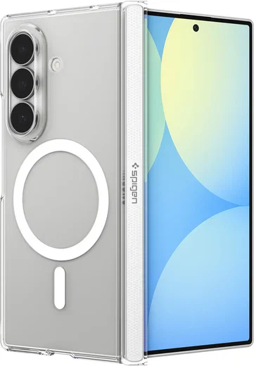 Spigen Air Skin Zero Samsung Galaxy Z Fold 8 Ultra Back Cover MagFit Clear Wit afbeelding 5
