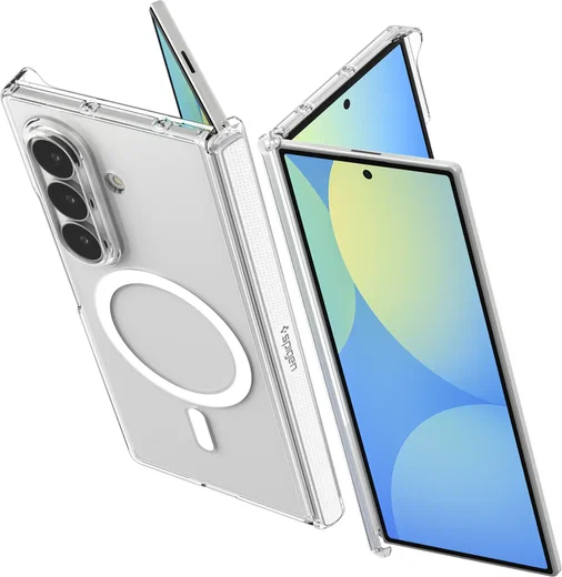 Spigen Air Skin Zero Samsung Galaxy Z Fold 8 Ultra Back Cover MagFit Clear Wit afbeelding 3