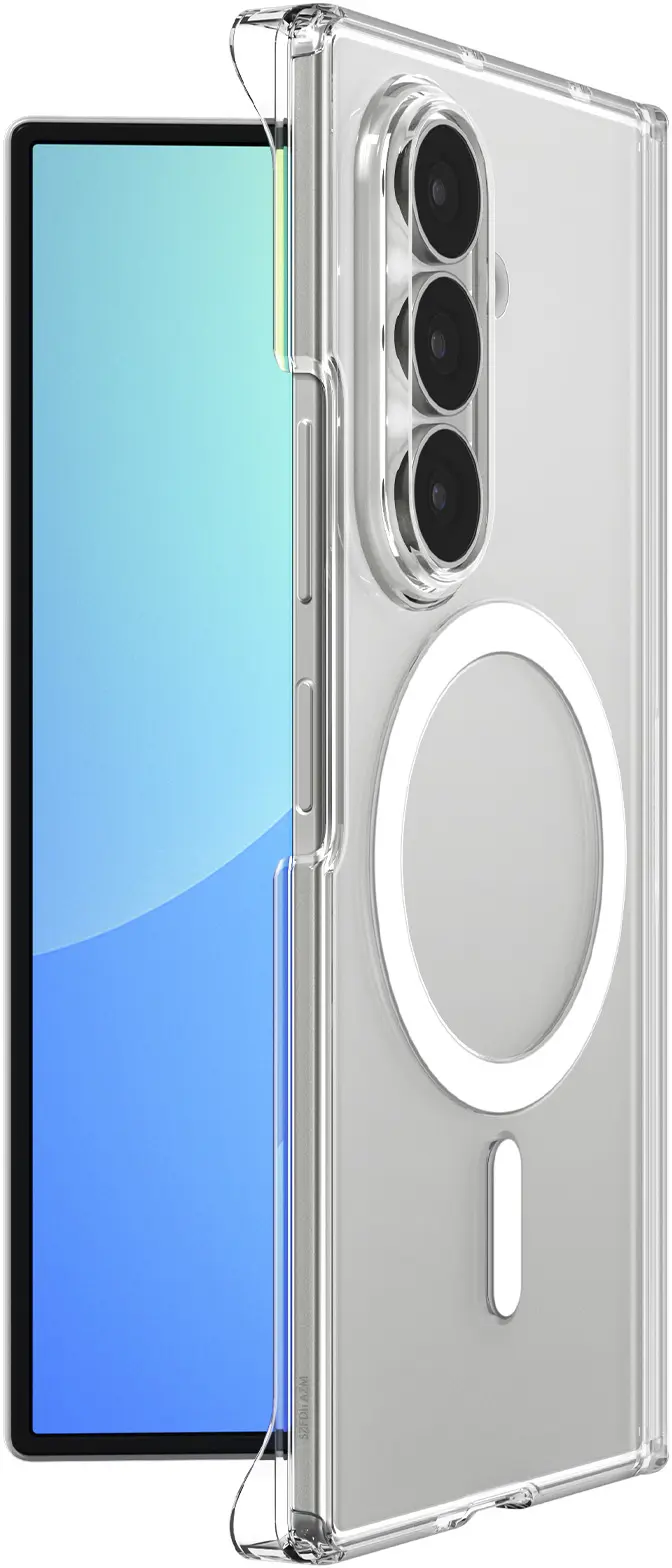 Spigen Air Skin Zero Samsung Galaxy Z Fold 8 Ultra Back Cover MagFit Clear Wit afbeelding 12