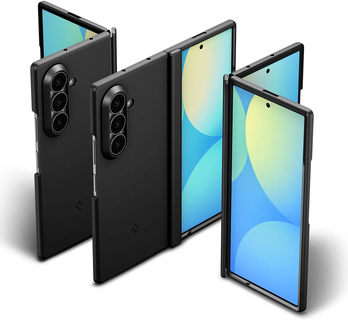 Spigen Air Fit Pro Samsung Galaxy Z Fold 8 Ultra Hoesje MagFit Back cover Zwart afbeelding 6