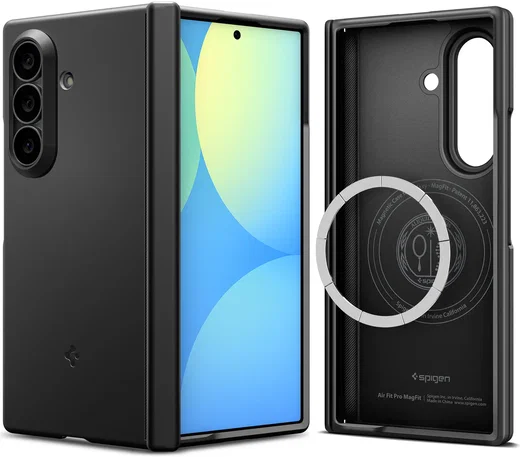 Spigen Air Fit Pro Samsung Galaxy Z Fold 8 Ultra Hoesje MagFit Back cover Zwart afbeelding 2