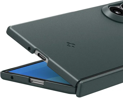 Spigen Air Fit Pro Samsung Galaxy Z Fold 8 Ultra Hoesje MagFit Back cover Groen afbeelding 11