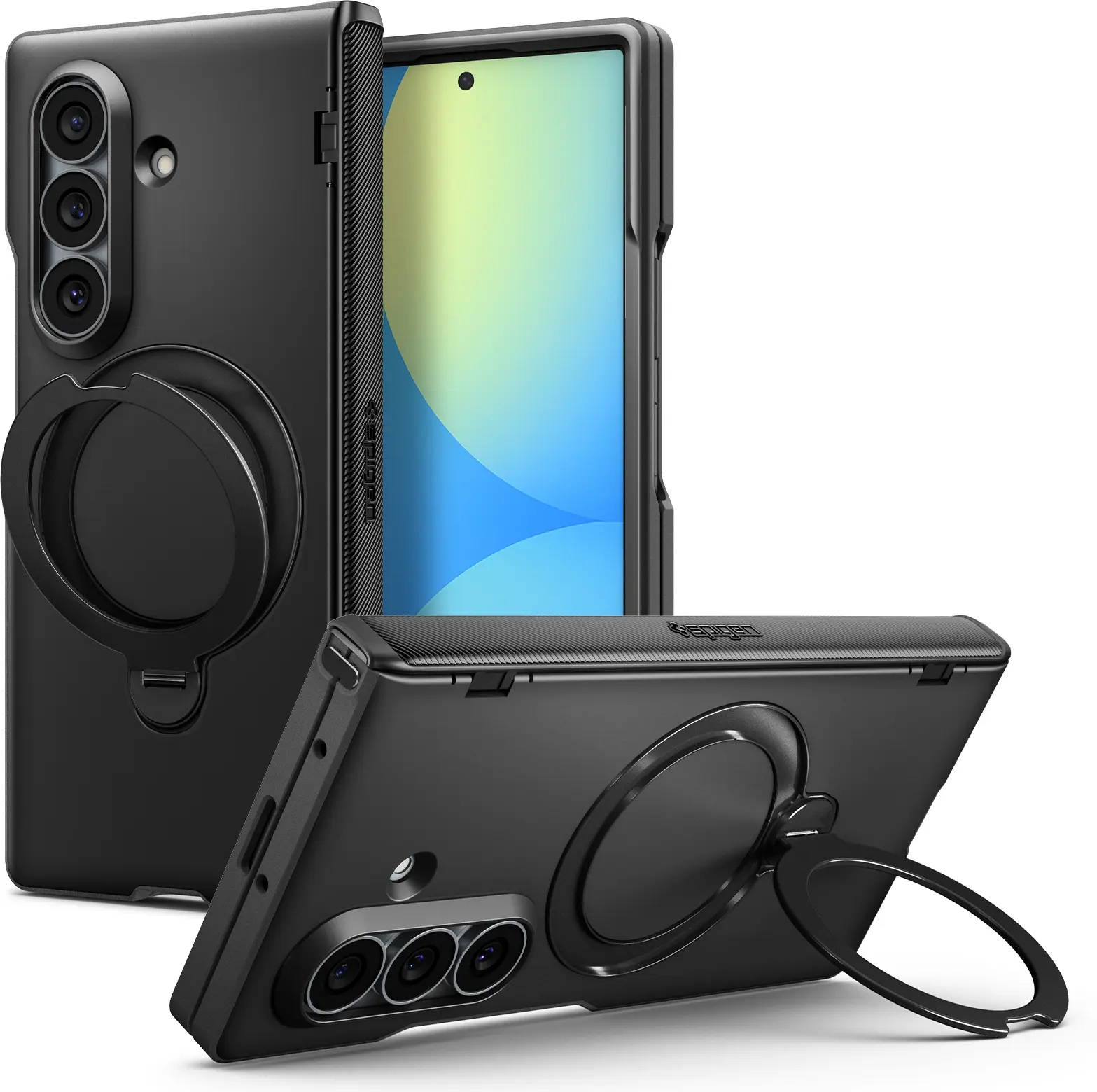 Spigen Slim Armor Pro S MagFit Samsung Galaxy Z Fold 8 Ultra Hoesje Zwart afbeelding 3