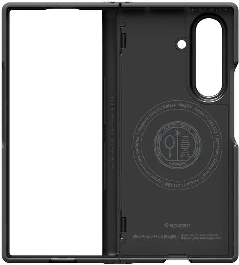 Spigen Slim Armor Pro S MagFit Samsung Galaxy Z Fold 8 Ultra Hoesje Zwart afbeelding 10