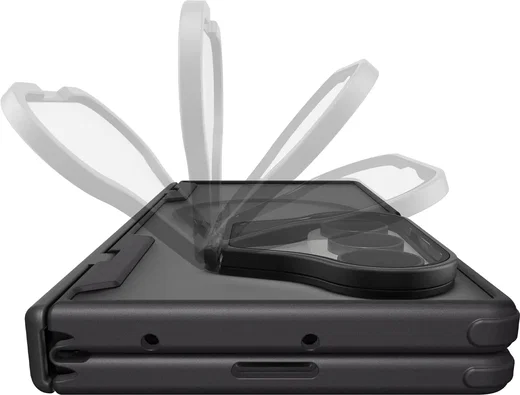 Spigen Optik Armor Pro MagSafe Samsung Galaxy Z Fold 8 Ultra Camera Stand Zwart afbeelding 9