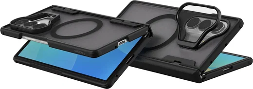 Spigen Optik Armor Pro MagSafe Samsung Galaxy Z Fold 8 Ultra Camera Stand Zwart afbeelding 11