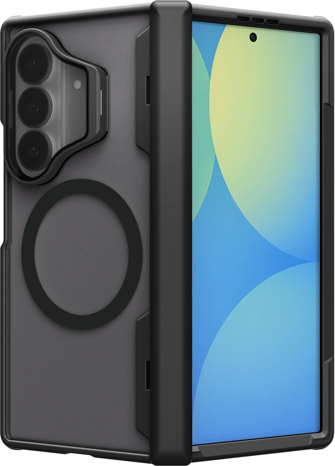 Spigen Optik Armor Pro MagSafe Samsung Galaxy Z Fold 8 Ultra Camera Stand Zwart afbeelding 7
