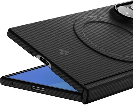 Spigen Air Skin Aramid Samsung Galaxy Z Fold 8 Ultra Back Cover MagFit Zwart afbeelding 7