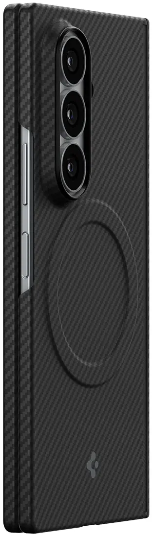 Spigen Air Skin Aramid Samsung Galaxy Z Fold 8 Ultra Back Cover MagFit Zwart afbeelding 5