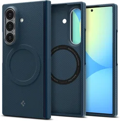 Spigen Air Skin Aramid Samsung Galaxy Z Fold 8 Ultra Back Cover MagFit Navy afbeelding