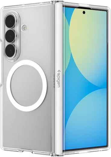 Spigen Ultra Hybrid Pro MagFit Samsung Galaxy Z Fold 8 Ultra Hoesje Clear Wit afbeelding 4