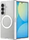 Spigen Ultra Hybrid Pro MagFit Samsung Galaxy Z Fold 8 Ultra Hoesje Clear Wit afbeelding 4