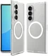 Spigen Ultra Hybrid Pro MagFit Samsung Galaxy Z Fold 8 Ultra Hoesje Clear Wit afbeelding 2