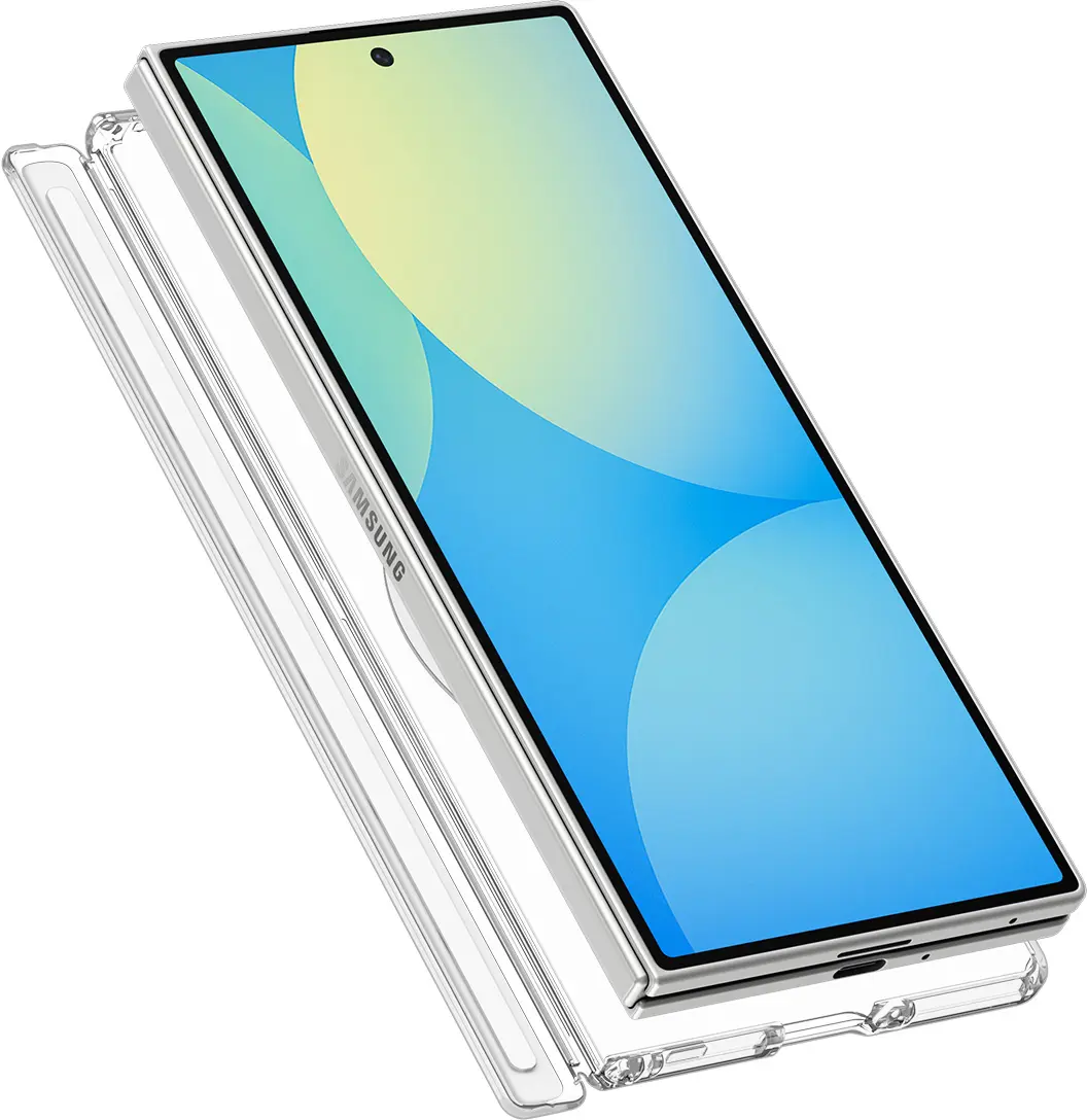 Spigen Ultra Hybrid Pro MagFit Samsung Galaxy Z Fold 8 Ultra Hoesje Clear Wit afbeelding 9